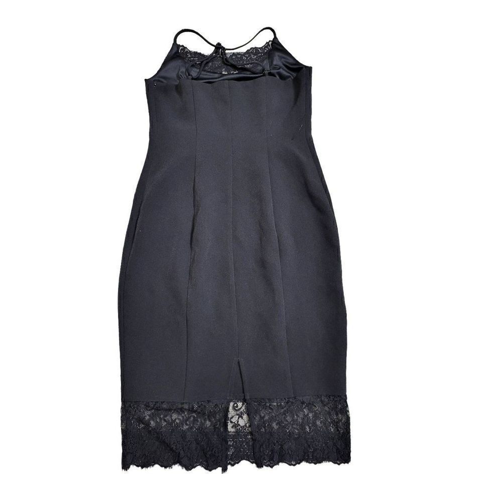 Express Lace Trim Mini Dress - Picture 2 of 3